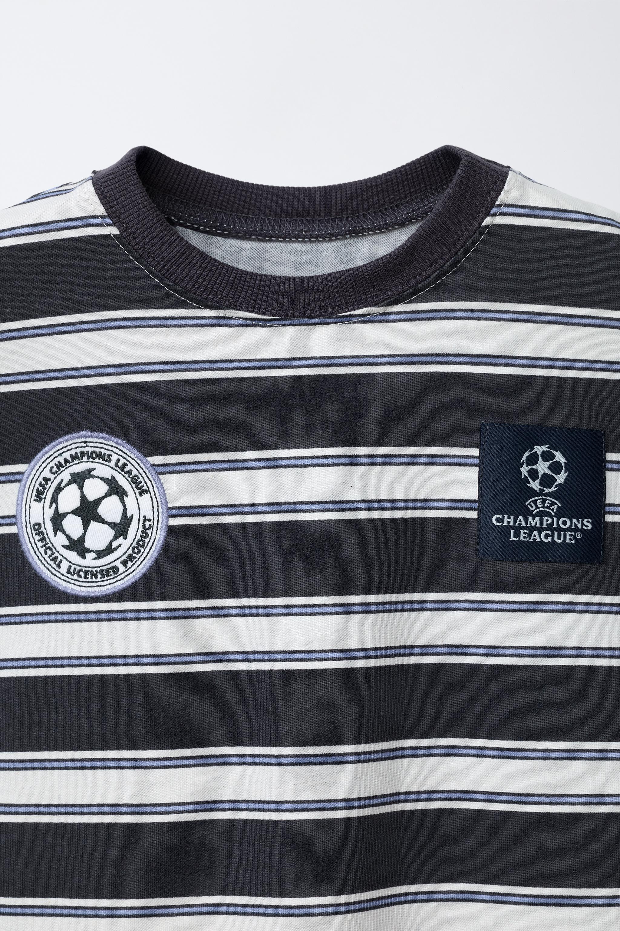 UEFA CHAMPIONS LEAGUE ® STRIPED T-SHIRT
